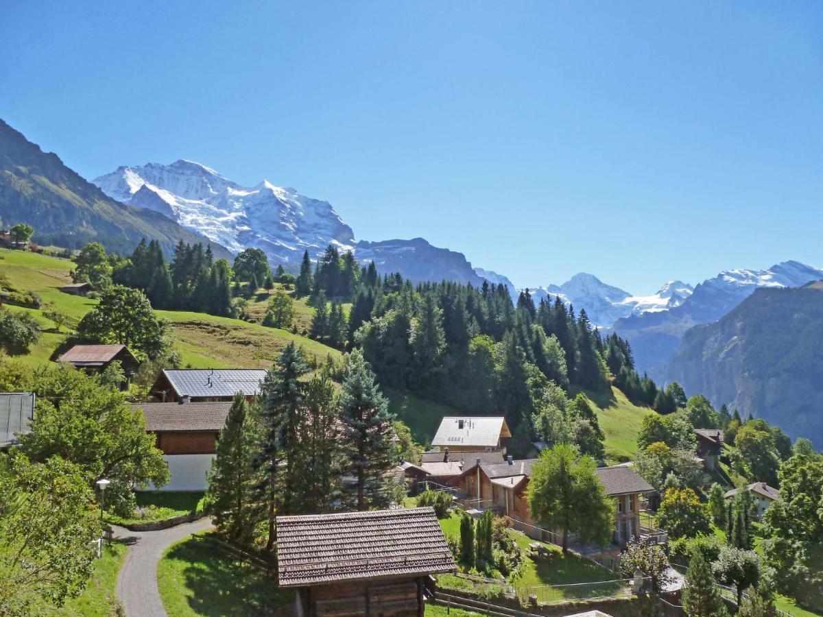 Apartment Silberhorn-1 By Interhome Wengen Dış mekan fotoğraf