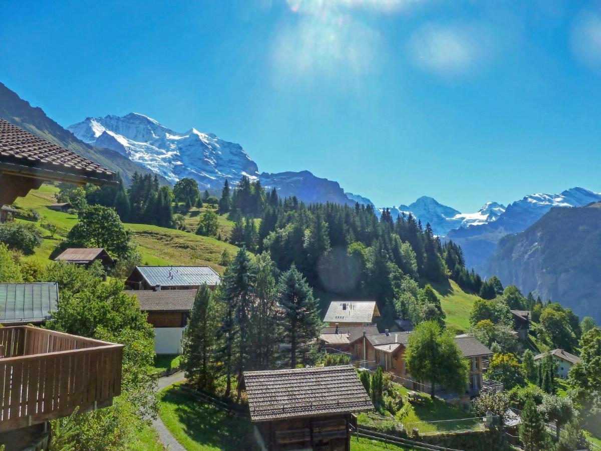 Apartment Silberhorn-1 By Interhome Wengen Dış mekan fotoğraf