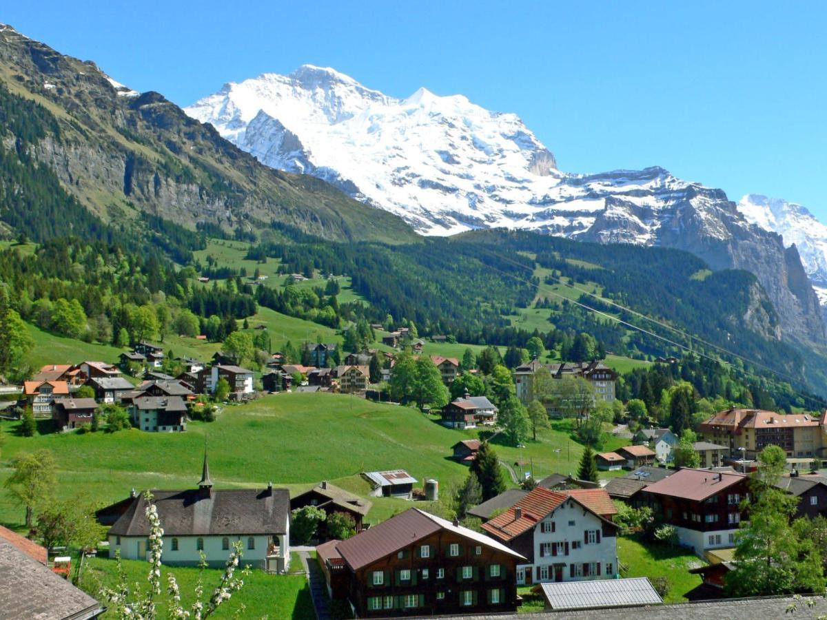 Apartment Silberhorn-1 By Interhome Wengen Dış mekan fotoğraf