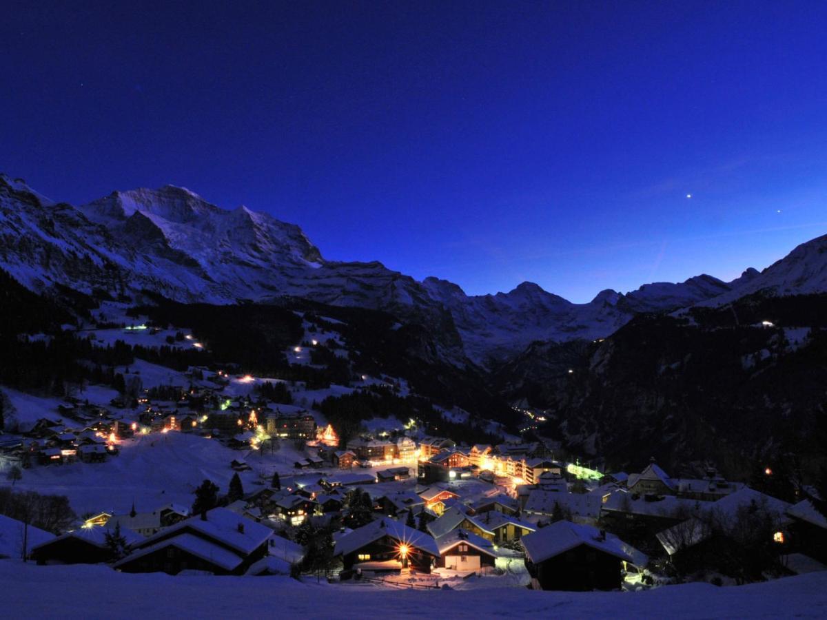 Apartment Silberhorn-1 By Interhome Wengen Dış mekan fotoğraf