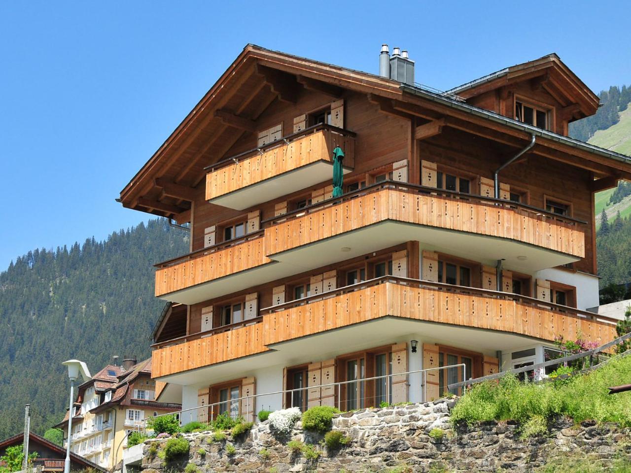 Apartment Silberhorn-1 By Interhome Wengen Dış mekan fotoğraf